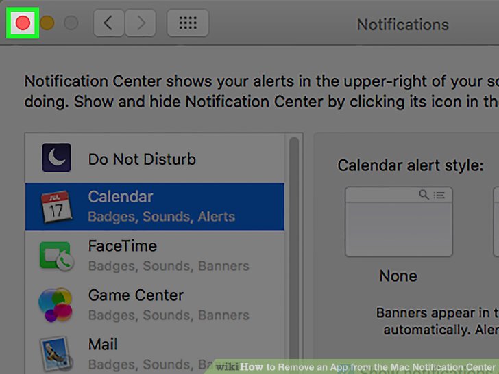 Notification From Ununstalled App Mac